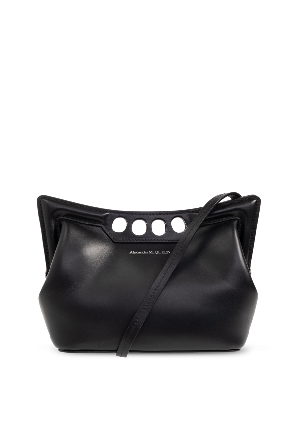 Alexander McQueen ◆ The Peak Mini Shoulder Bag AcmShops France - Black 'The Peak Mini' shoulder bag